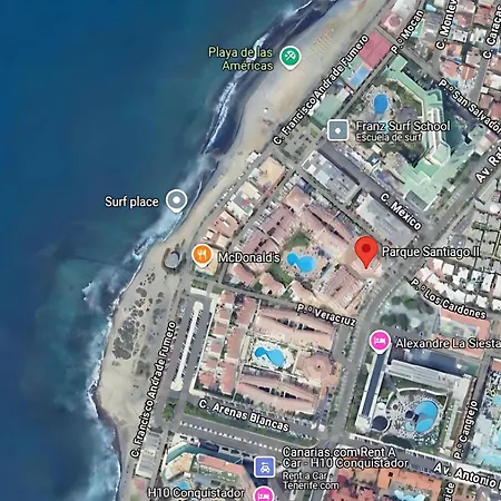 아파트 Sunny Escape, Parque Santiago 2 아로나